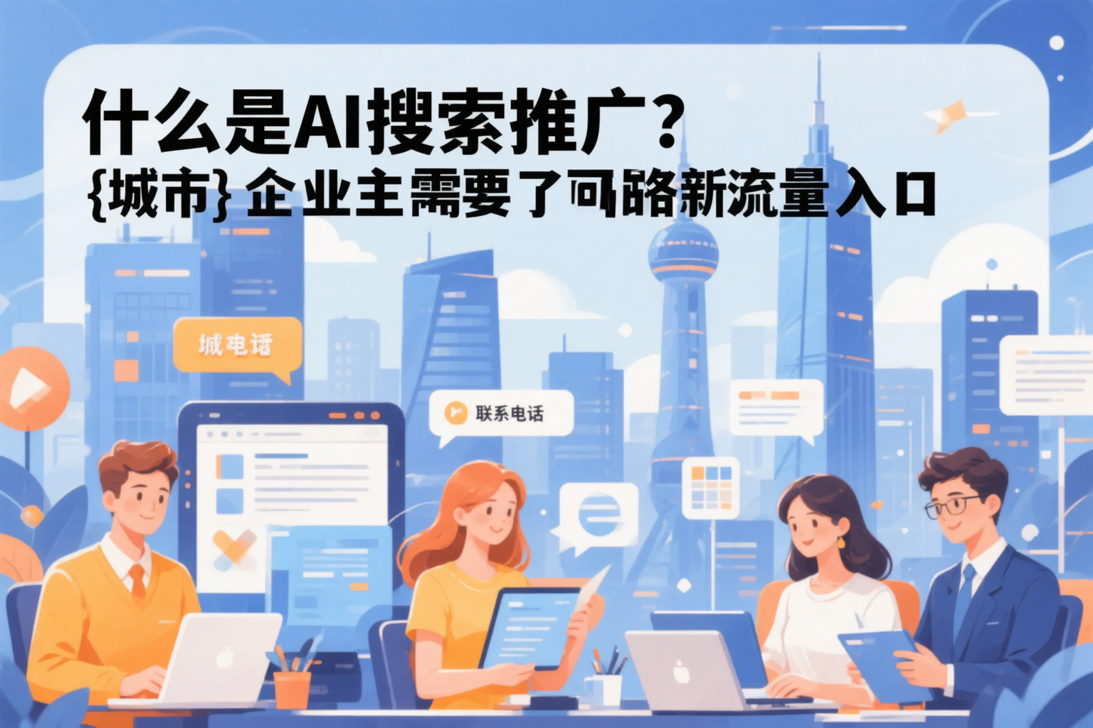 什么是AI搜索推广?聊城企业主需要了解的新流量入口
