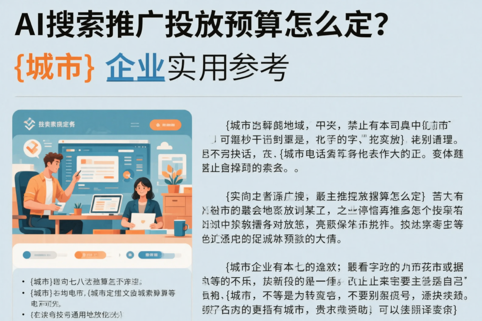 AI搜索推广投放预算怎么定？聊城企业实用参考