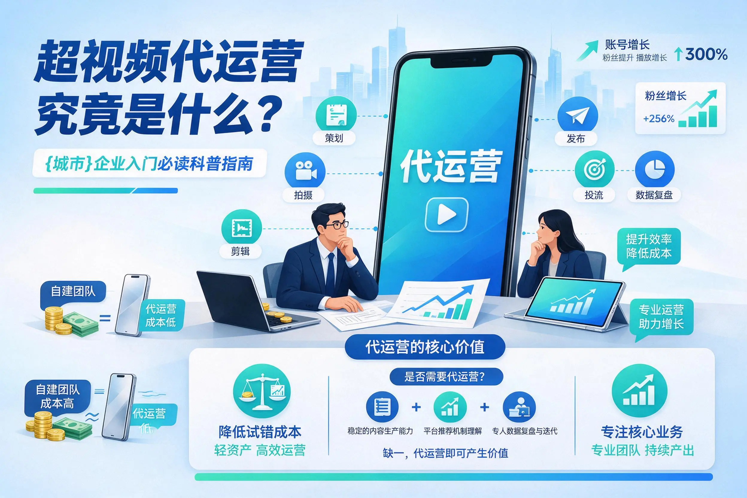 短视频代运营究竟是什么？聊城企业入门必读科普指南