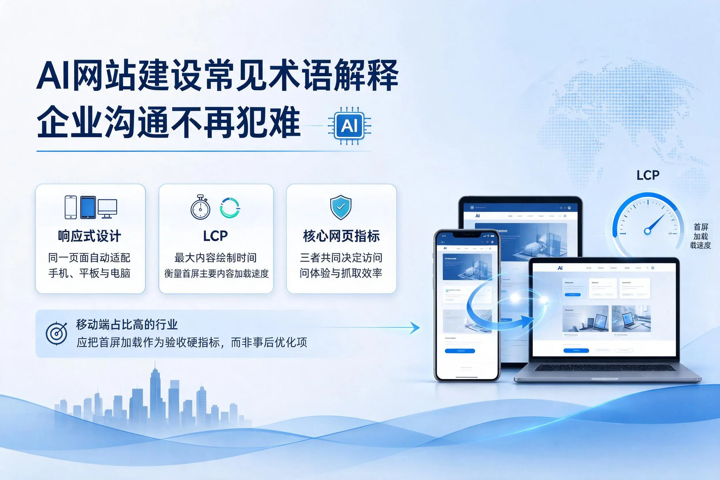 AI网站建设常见术语解释，聊城企业沟通不再犯难