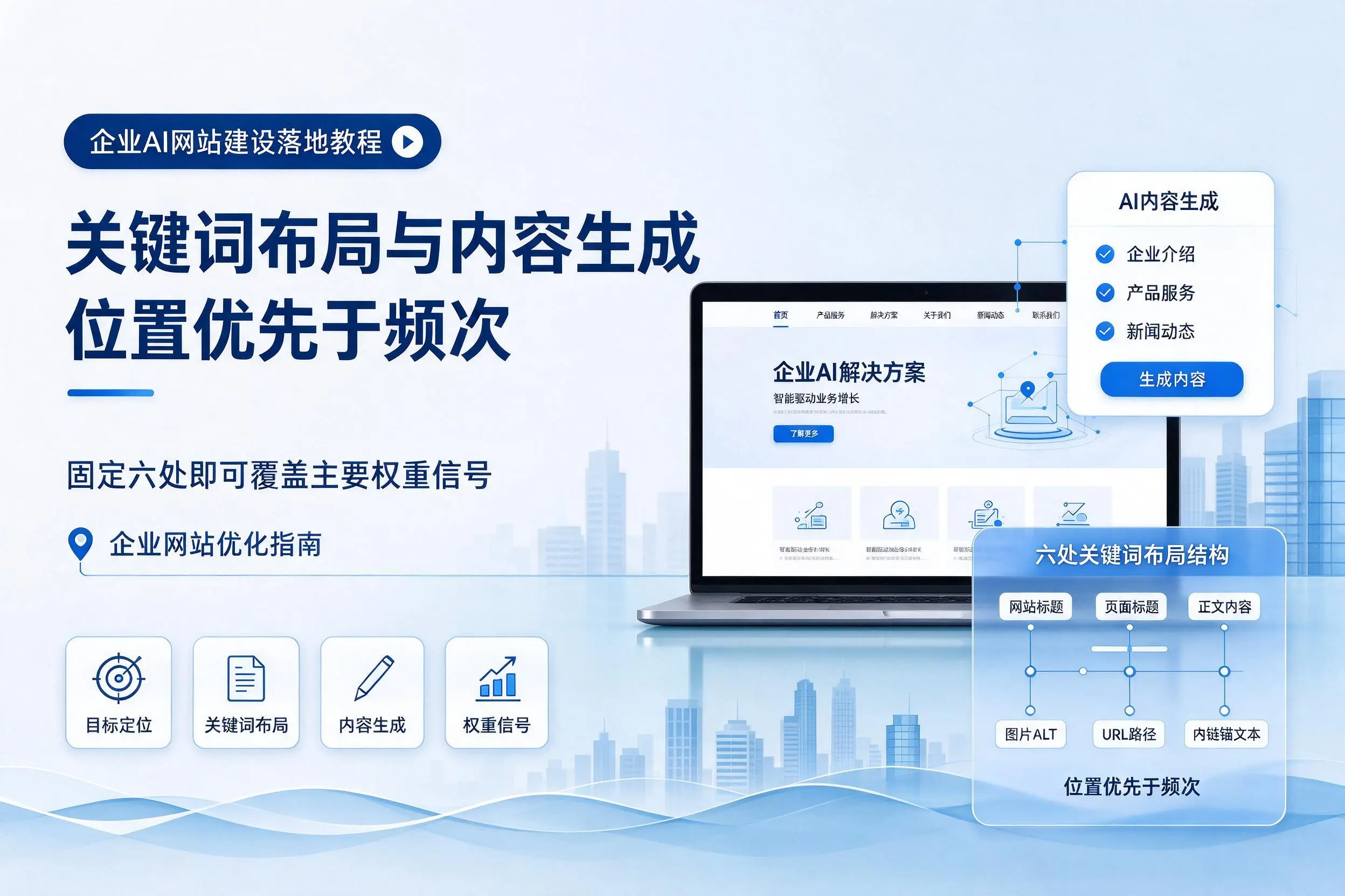 聊城企业AI网站建设落地教程：关键词布局与内容生成